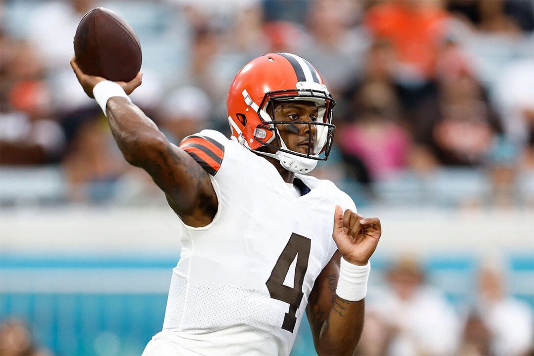 Cleveland Browns Deshaun Watson American Football Player Jigsaw Puzzle