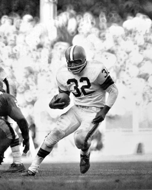 Cleveland Browns Jim Brown Glossy Magnet Magnet Football Print Hof 71 1