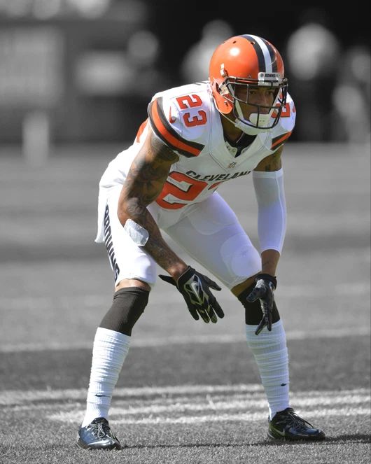 Cleveland Browns Joe Haden Glossy Photo Nfl Print Spotlight Poster