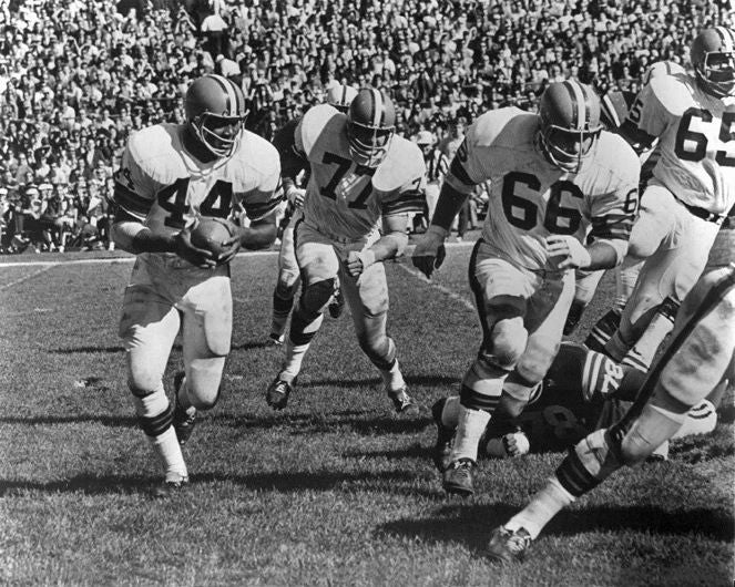 Cleveland Browns Leroy Kelly Glossy Photo Football Print Poster Hof 94