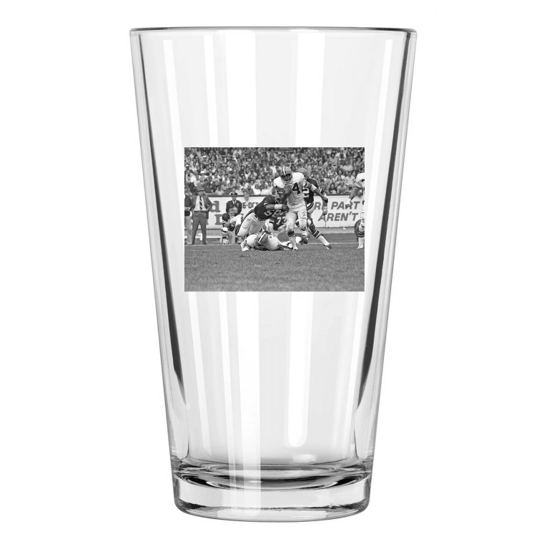 Cleveland Browns Leroy Kelly Photo Nfl Football Hof 94 Pint Beer Drinking Glass