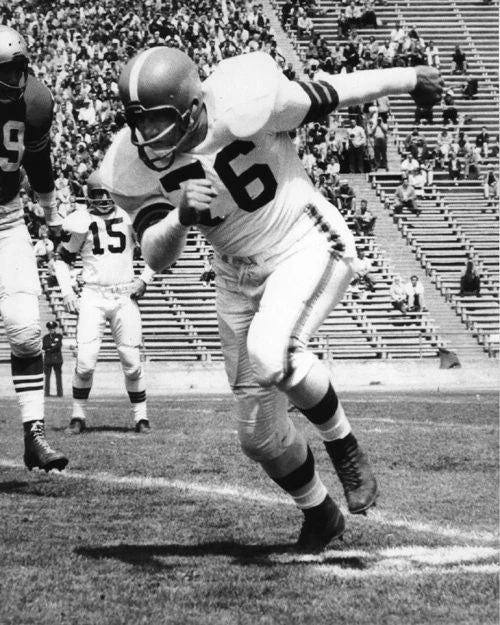 Cleveland Browns Lou Groza Glossy Magnet Print Football Magnet Hof 74