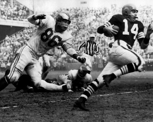 Cleveland Browns Otto Graham Glossy Keychain Print Glossy Football Keychain