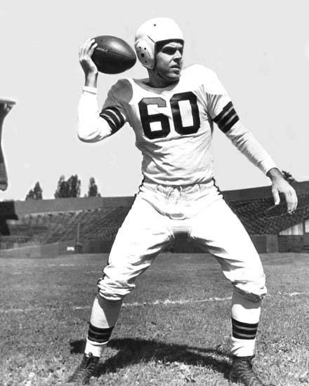 Cleveland Browns Otto Graham Glossy Keychain Print Nfl Football Keychain
