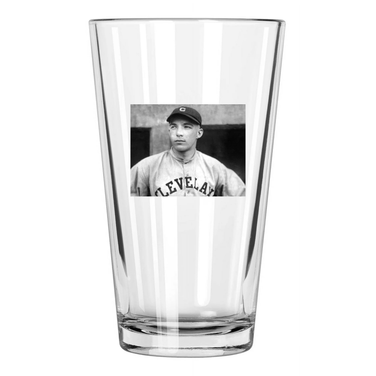 Cleveland Indians Billy Southworth Baseball Hof 2008 Pint Beer Drinking Glass