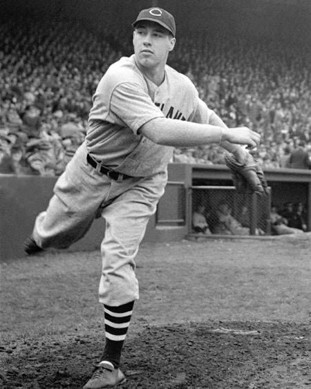 Cleveland Indians Bob Feller Glossy Photo Poster Baseball Print Hof 62