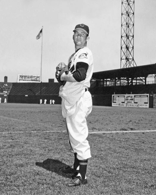 Cleveland Indians Bob Lemon Glossy Photo Poster Baseball Print Hof 76