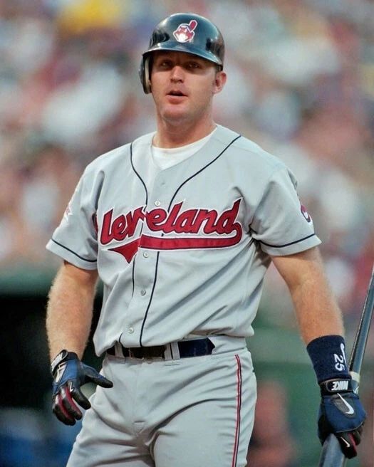 Cleveland Indians Jim Thome Glossy Keychain Baseball Keychain Hof 2018 1