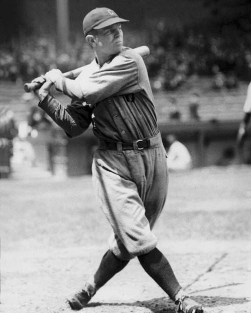 Cleveland Indians Joe Sewell Glossy Photo Print Vintage Poster