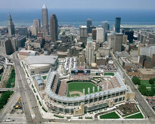 Cleveland Indians Progressive Field Glossy Magnet Print Jacobs Magnet 2