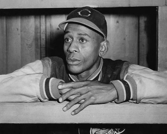 Cleveland Indians Pitcher Satchel Paige Glossy Magnet Baseball Magnet