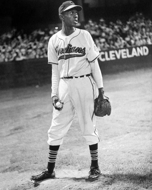 Cleveland Indians Satchel Paige Glossy Magnet Baseball Magnet Hof 71