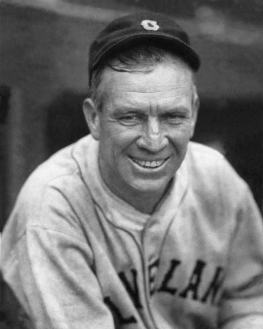 Cleveland Indians Tris Speaker Glossy Keychain Print Baseball Keychain Hof 37