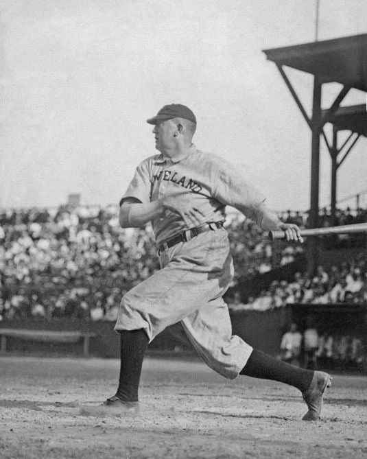 Cleveland Naps Cy Young Glossy Keychain Baseball Print Vintage Keychain