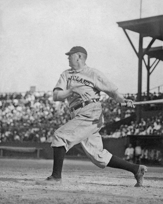 Cleveland Naps Cy Young Glossy Keychain Baseball Print Vintage Keychain