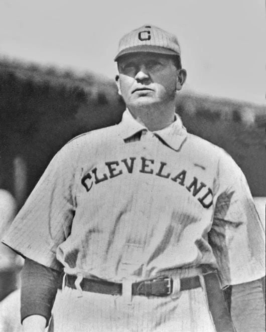 Cleveland Naps Pitcher Cy Young Glossy Keychain Baseball Keychain Hof 36