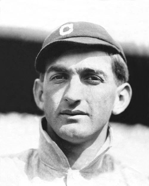 Cleveland Naps 'Shoeless' Joe Jackson Glossy Keychain Baseball Print