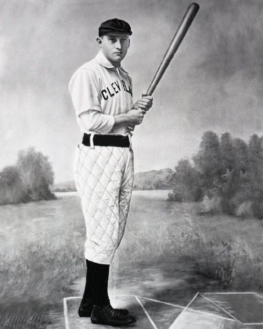 Cleveland Spiders Indians Jesse Burkett Glossy Photo Print Poster