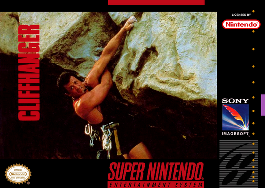 Cliffhanger (Usa) Snes Print Poster