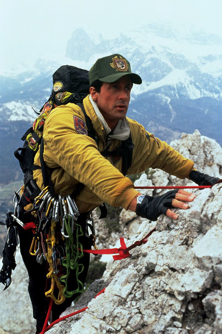 Cliffhanger Vintage Adventure Movie Keychain