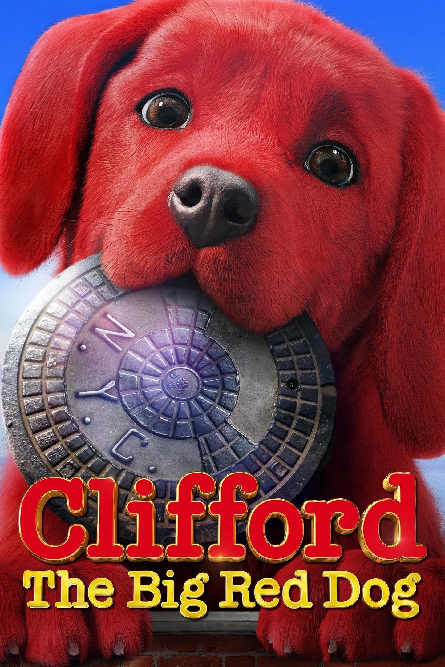 Clifford The Big Red Dog (2021) Movie Keychain