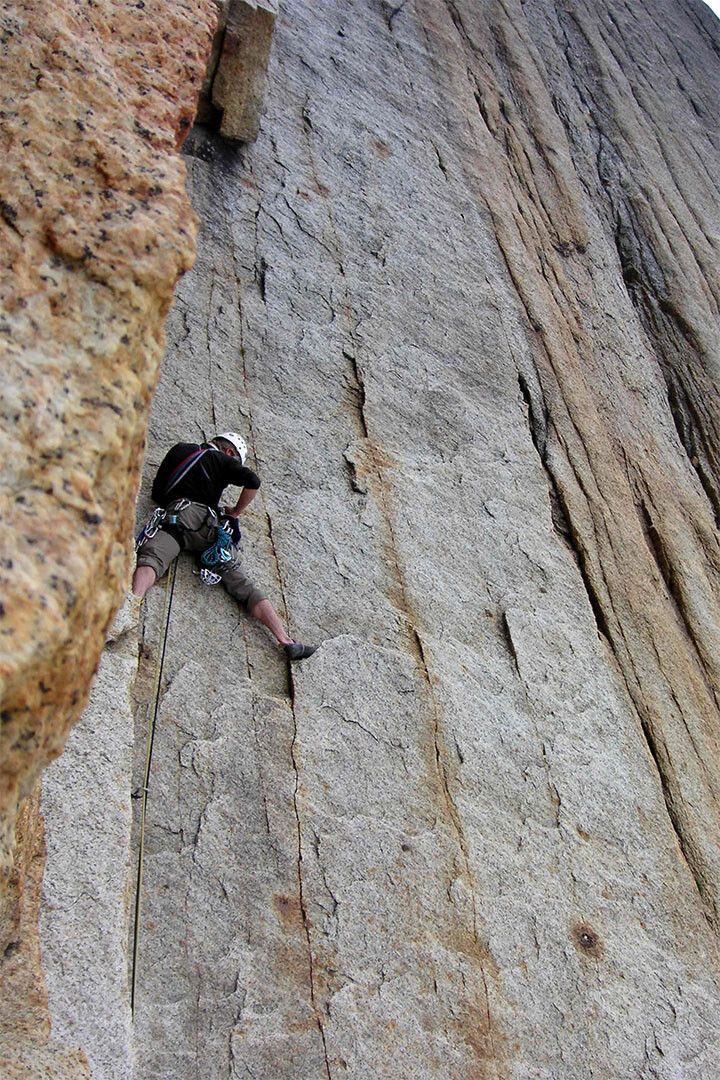 Climbing Rock Face In Custer State Park Landscape Jigsaw Puzzle