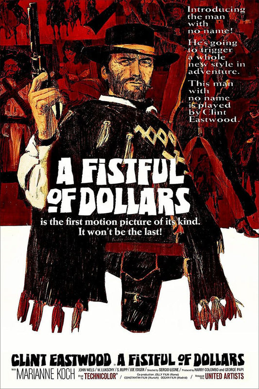 Clint Eastwood A Fistful Of Dollars Movie Printing Jigsaw Puzzle