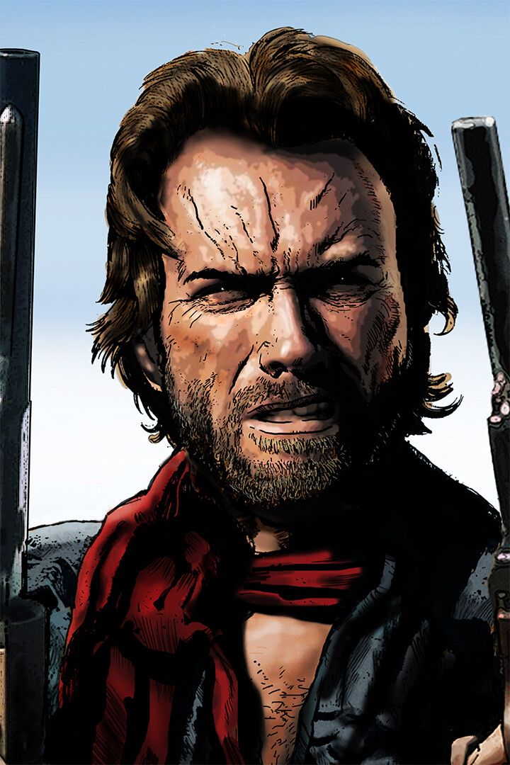 Clint Eastwood In The Outlaw Josey Wales Jigsaw Puzzle