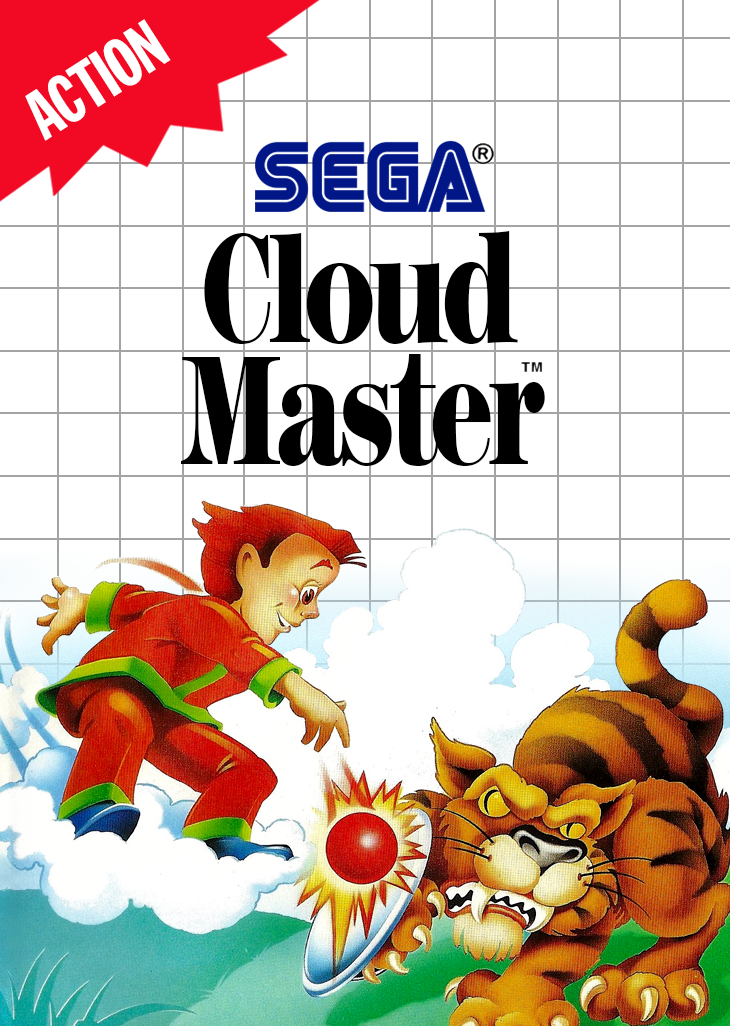 Cloud Master Sega Master System Keychain