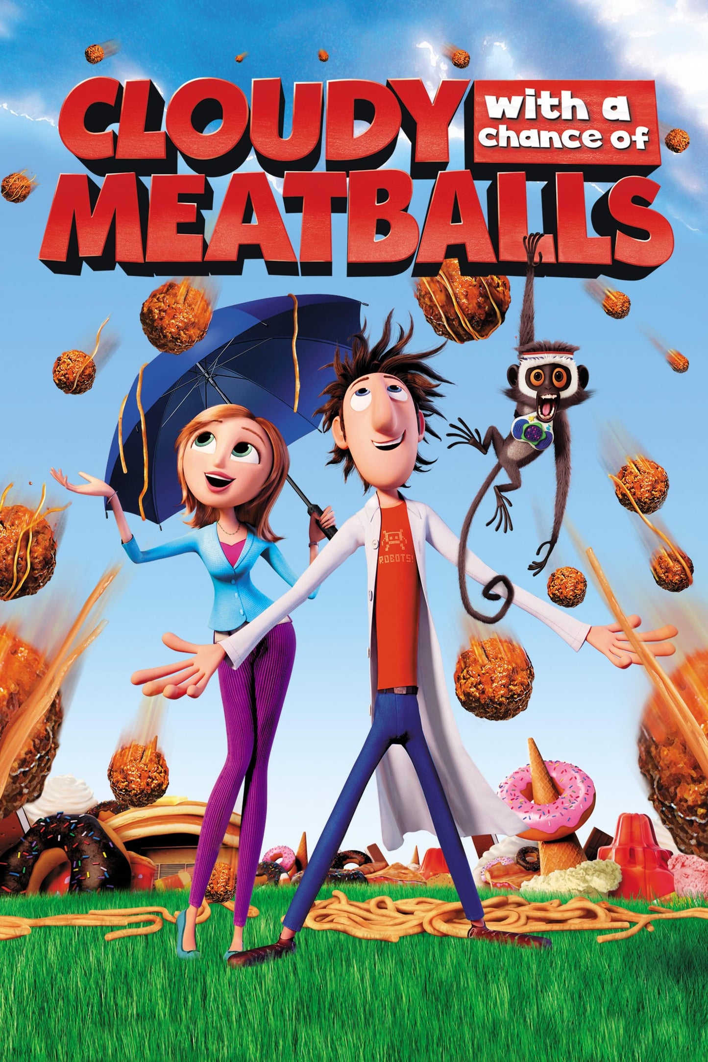 Cloudy With A Chance Of Meatballs (2009) Movie Magnet