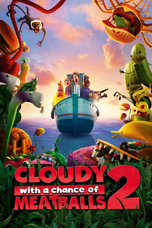 Cloudy With A Chance Of Meatballs 2 (2013) Movie Magnet