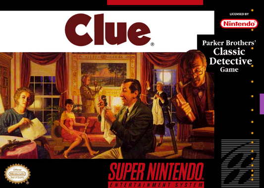 Clue (Usa) Snes Print Poster