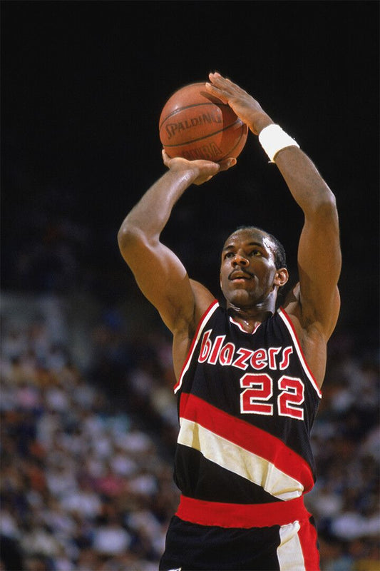 Clyde Drexler American Basketball Match Jigsaw Puzzle
