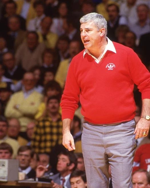 Coach Bobby Knight Glossy Keychain Indiana Hoosiers Print College Basketball