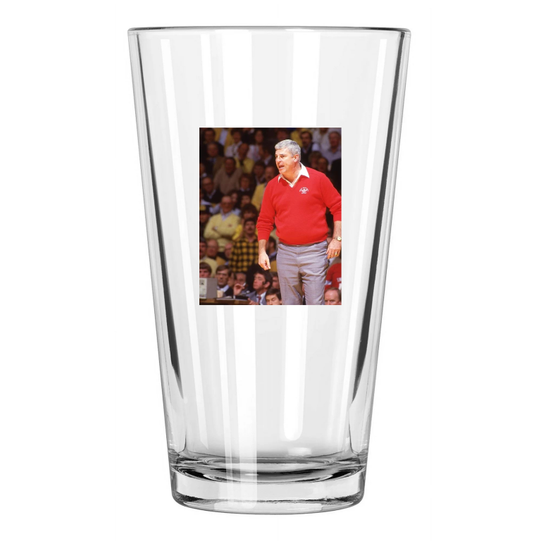 Coach Bobby Knight Indiana Hoosiers College Basketball Pint Beer Drinking Glass