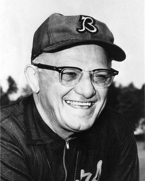 Coach George Halas Glossy Keychain Chicago Bears Print Football Keychain