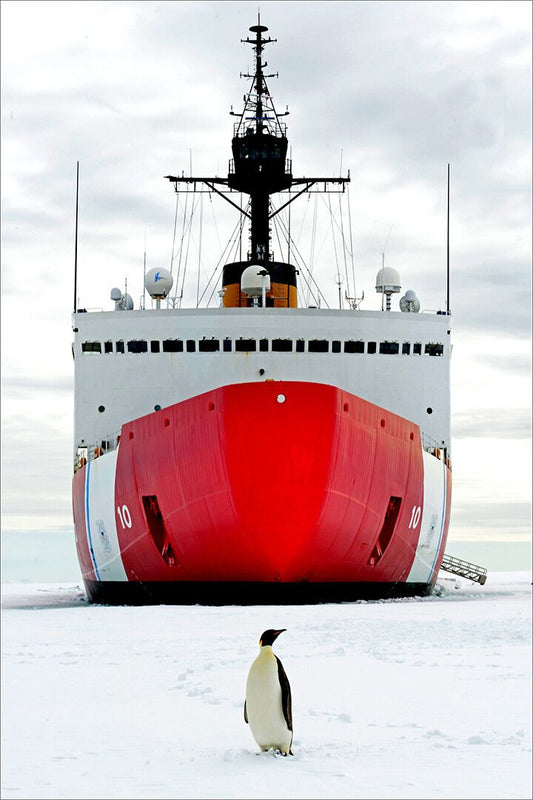 Coast Guard Icebreaker Polar Star Print Jigsaw Puzzle