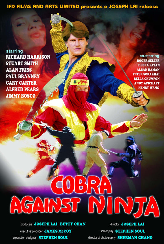 Cobra Against Ninja 01 Movie Magnet