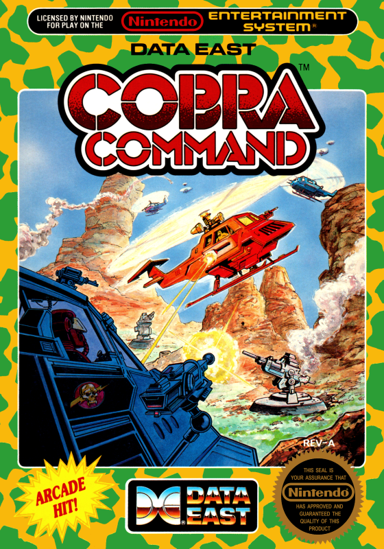 Cobra Command (Usa) Nes Print Poster