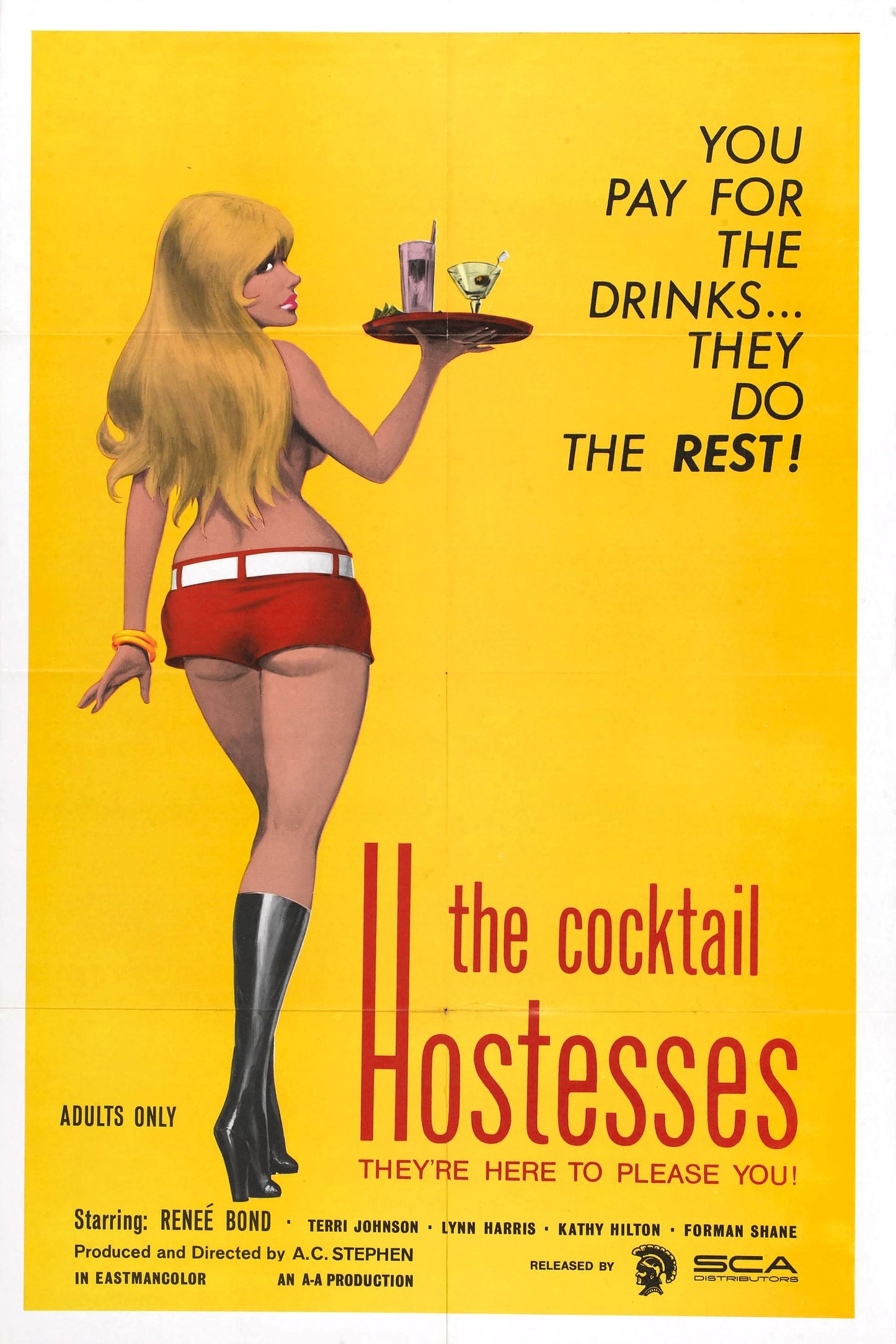Cocktail Hostesses 01 Movie Magnet
