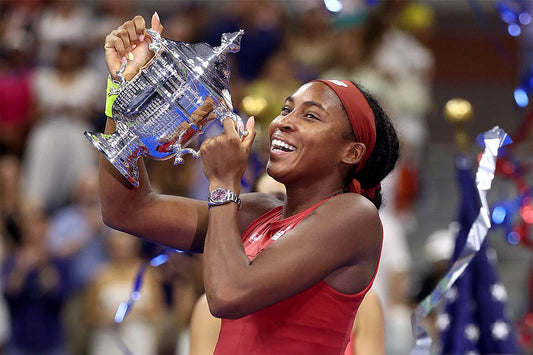 Coco Gauff Us Open Champion American Tennis Player Jigsaw Puzzle