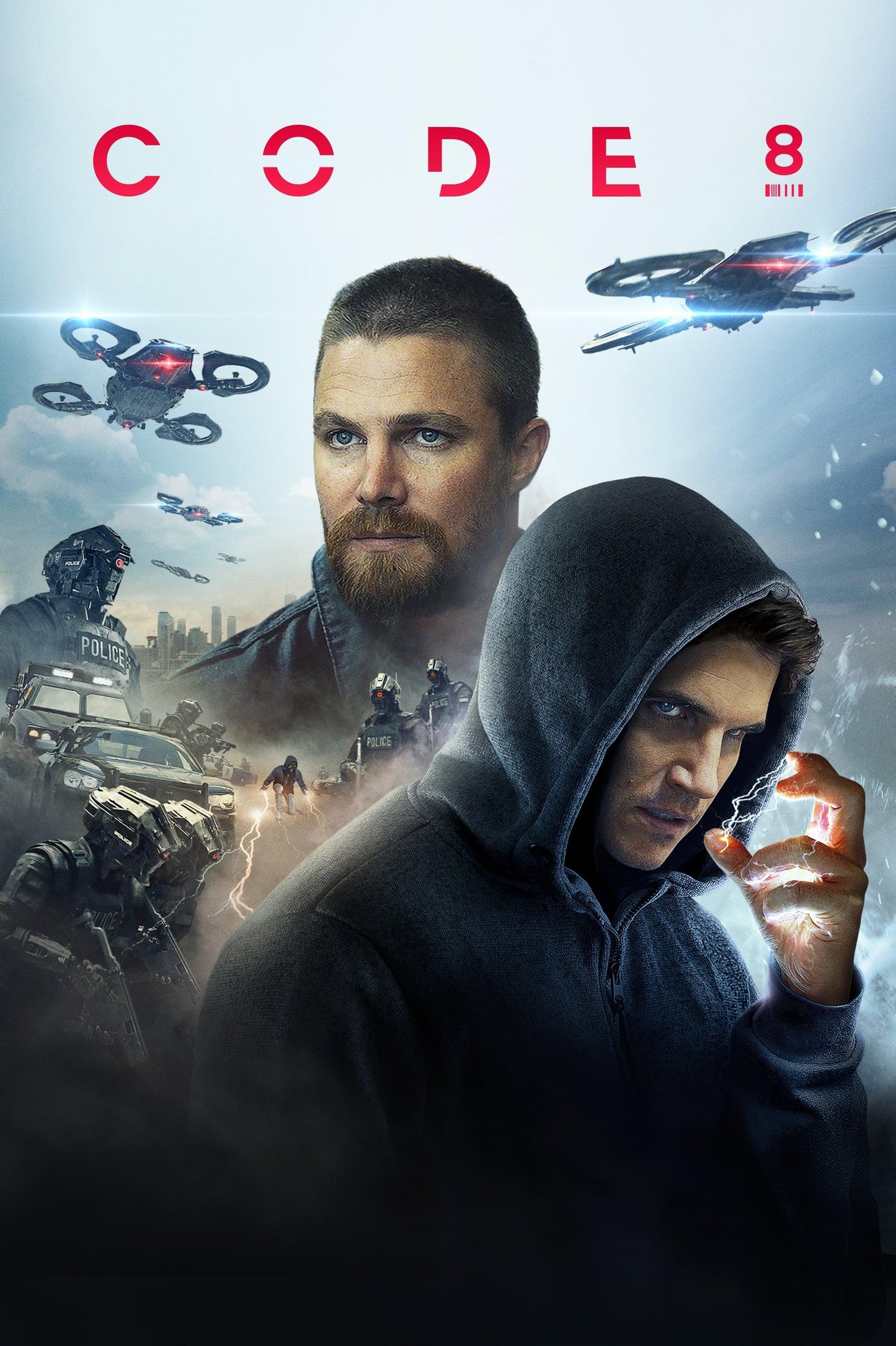 Code 8 (2019) Movie Keychain