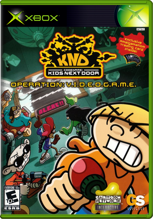 Codename Kids Next Door Operation V.I.D.E.O.G.A.M.E. Xbox Print Poster