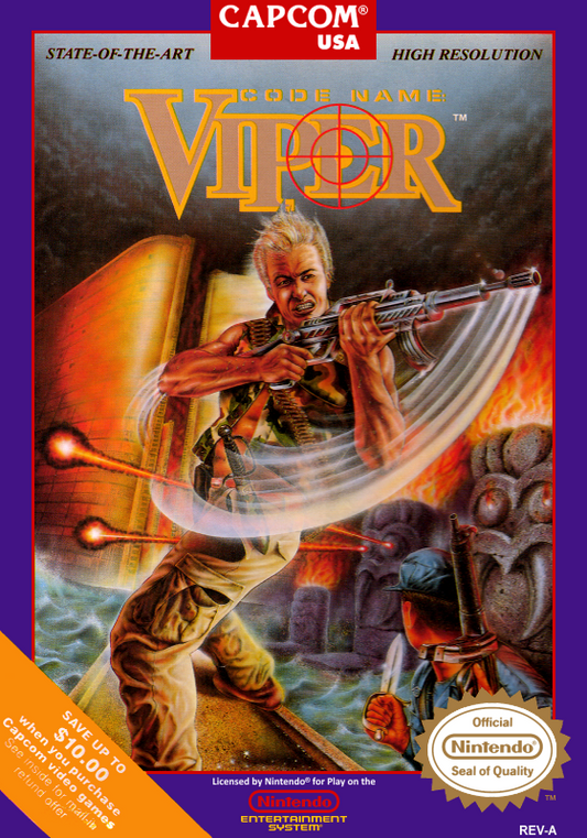 Codename Viper (Usa) Nes Print Poster