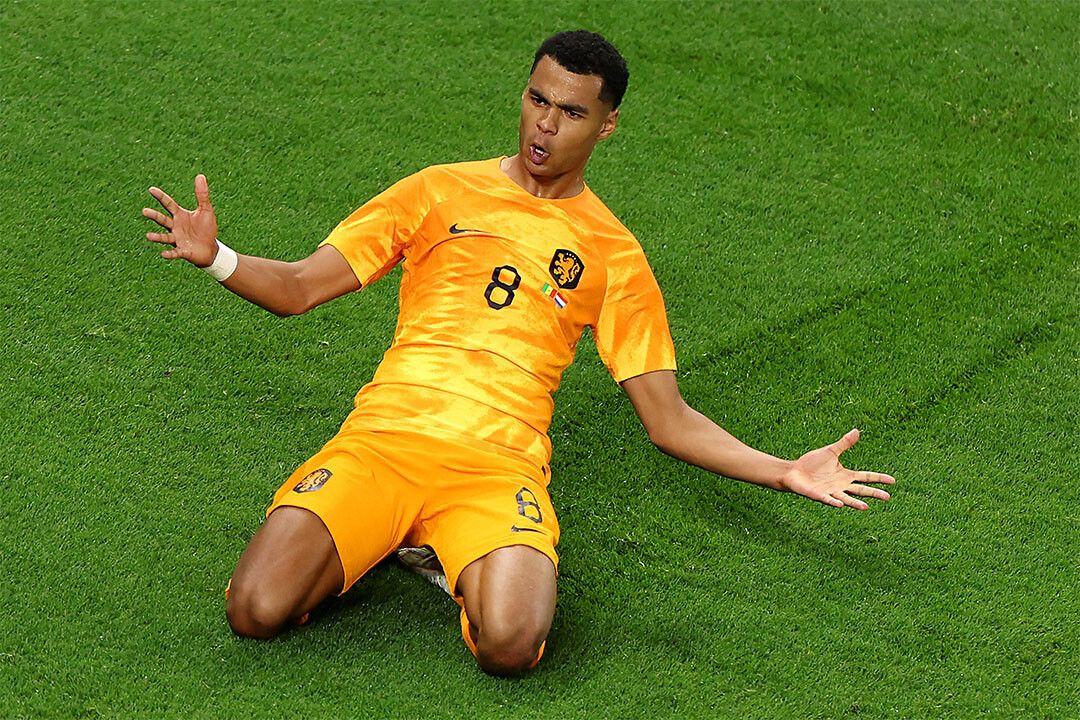 Cody Gakpo Netherlands World Soccer 2022 Jigsaw Puzzle