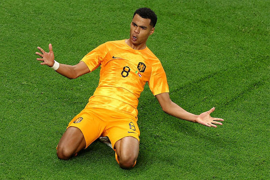 Cody Gakpo Netherlands World Soccer 2022 Jigsaw Puzzle