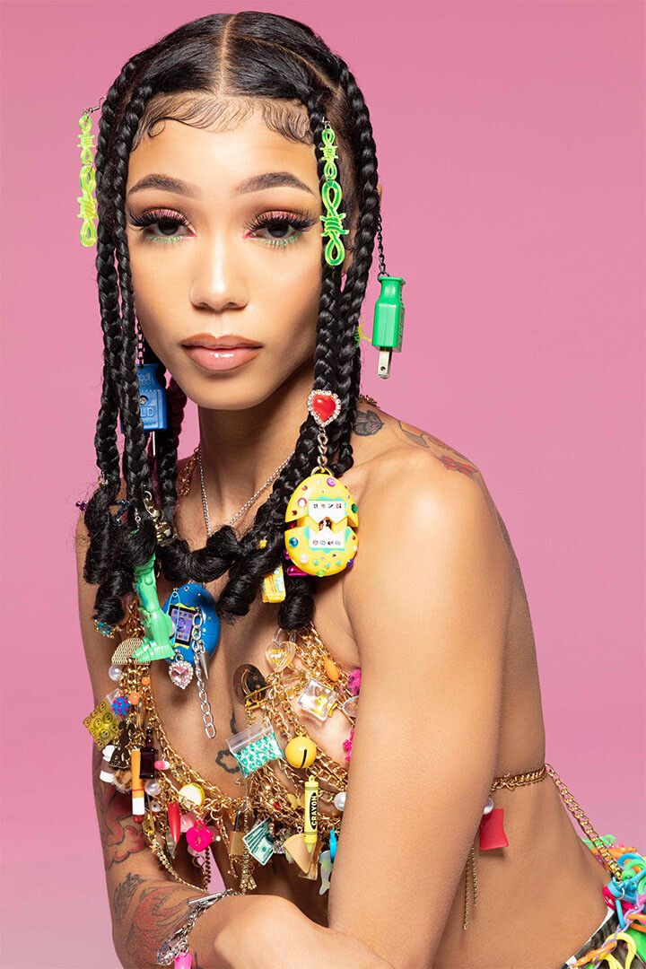 Coi Leray American Rapper And Singer Jigsaw Puzzle