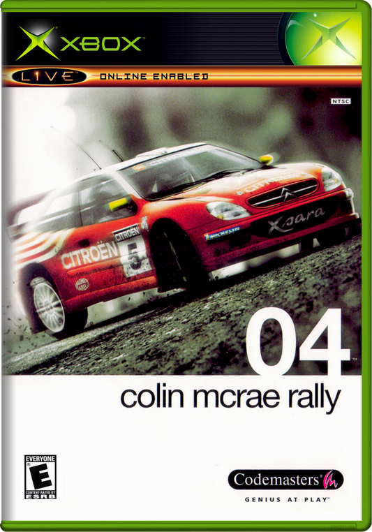 Colin Mcrae Rally 04 Xbox Print Poster