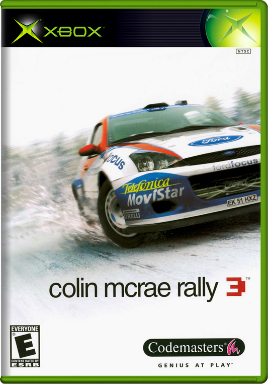 Colin Mcrae Rally 3 Xbox Print Poster
