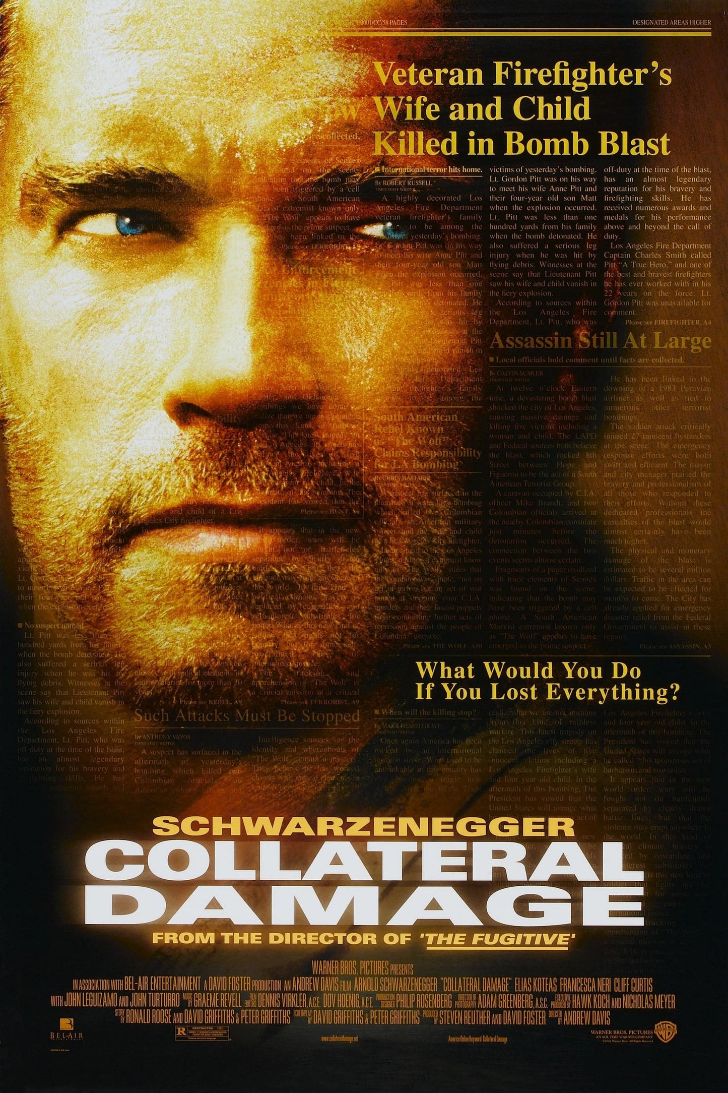 Collateral Damage (2002) Movie Magnet